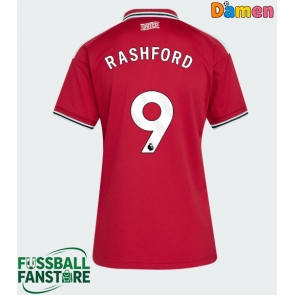 Manchester United Marcus Rashford #9 Replik Heimtrikot Damen 2026-27 Kurzarm